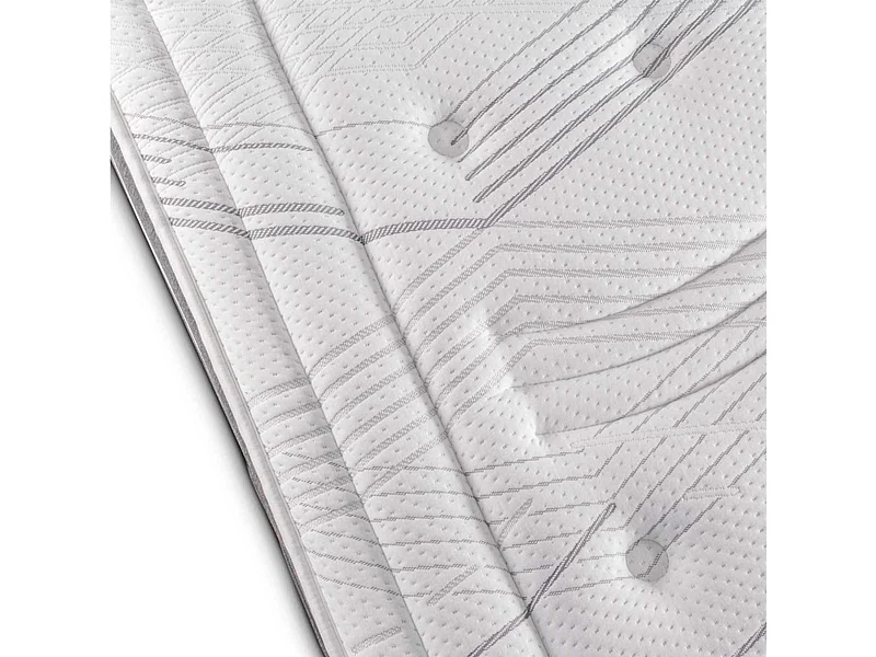 Colchón Pocket Active Viscotech núcleo Muelle Ensacado BS Spring 7Z blanco 135x190 cm