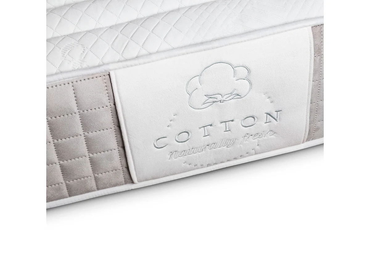 Colchón Cotton Comfort Viscotechnology núcleo Flexcel 28kg/m3 blanco 150x200 cm