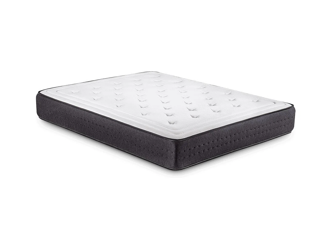 Colchón Eco Prince núcleo muelle ensacado Maxi Pocket 17 blanco 160x200 cm