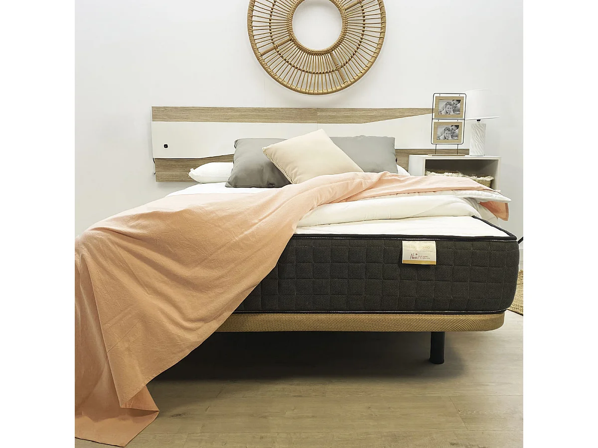 Colchón Oro Noah núcleo Flexcel 23kg/m³ enrollado 135x190 cm