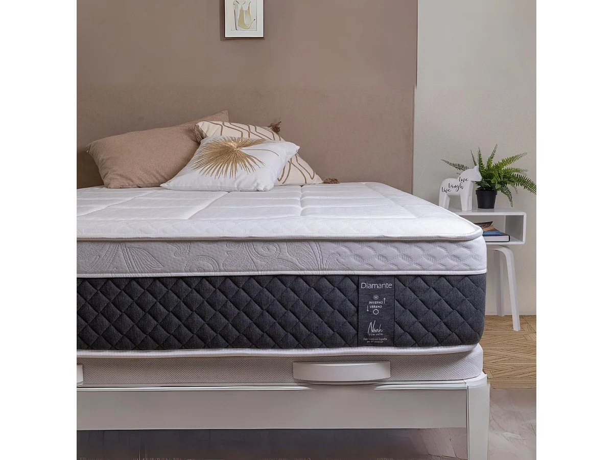 Colchón Noah Diamante Deluxe 150x190 enrollado