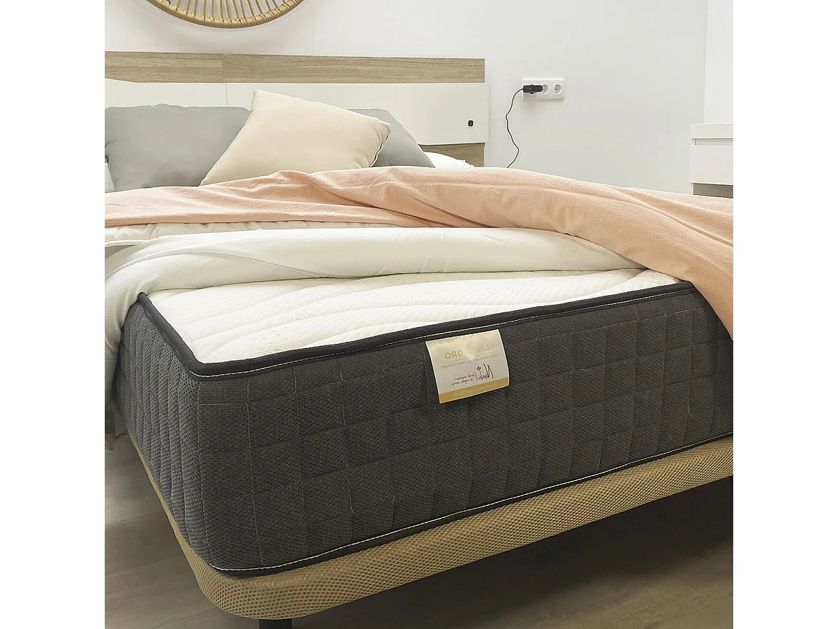 Colchón Oro Noah núcleo Flexcel 23kg/m³ enrollado 90x190 cm