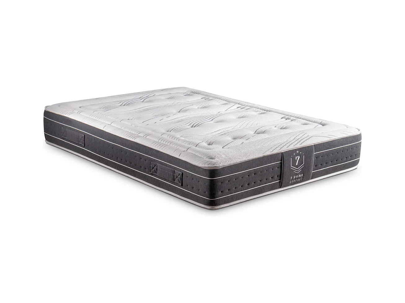 Colchón Pocket Active Viscotech núcleo Muelle Ensacado BS Spring 7Z blanco 150x200 cm