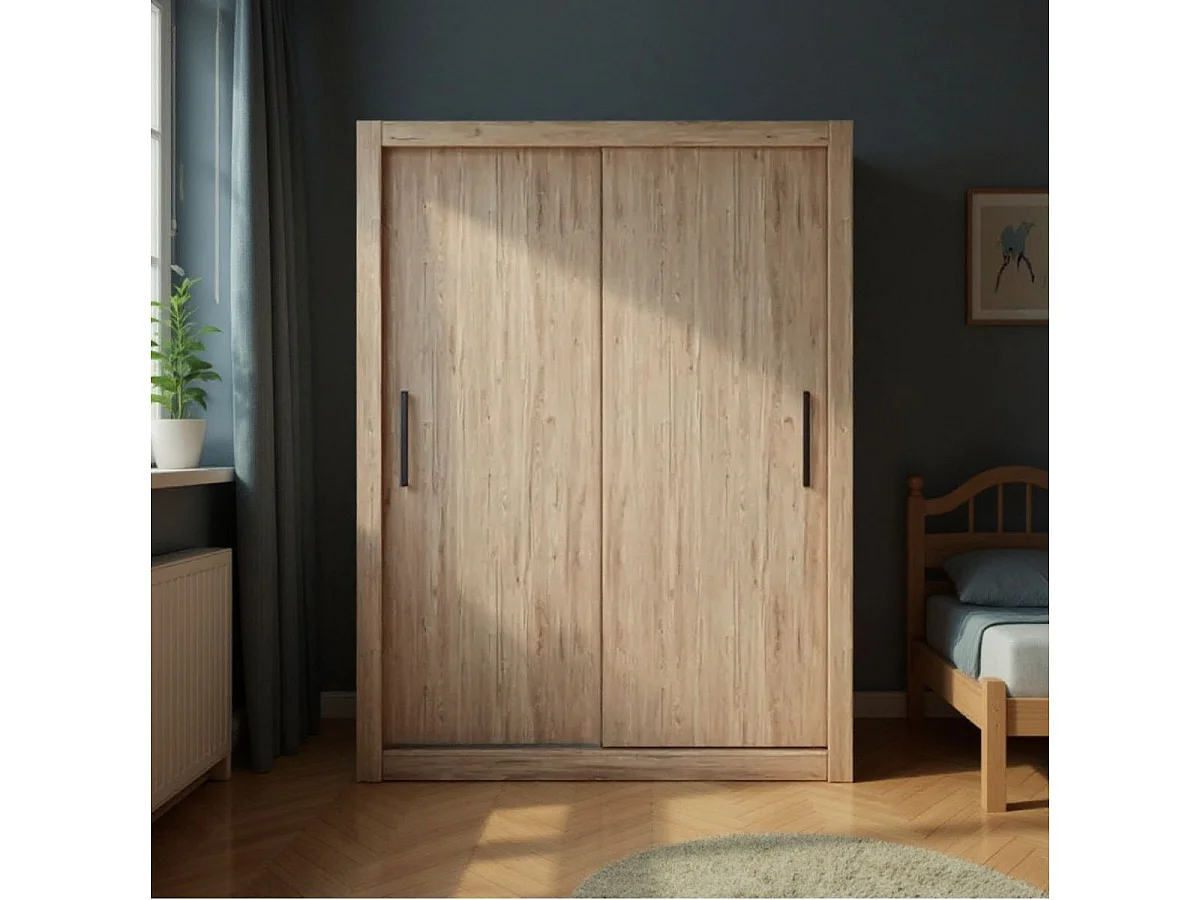 Armario Sava 2 puertas correderas sahara 201x150,5x58,7 cm