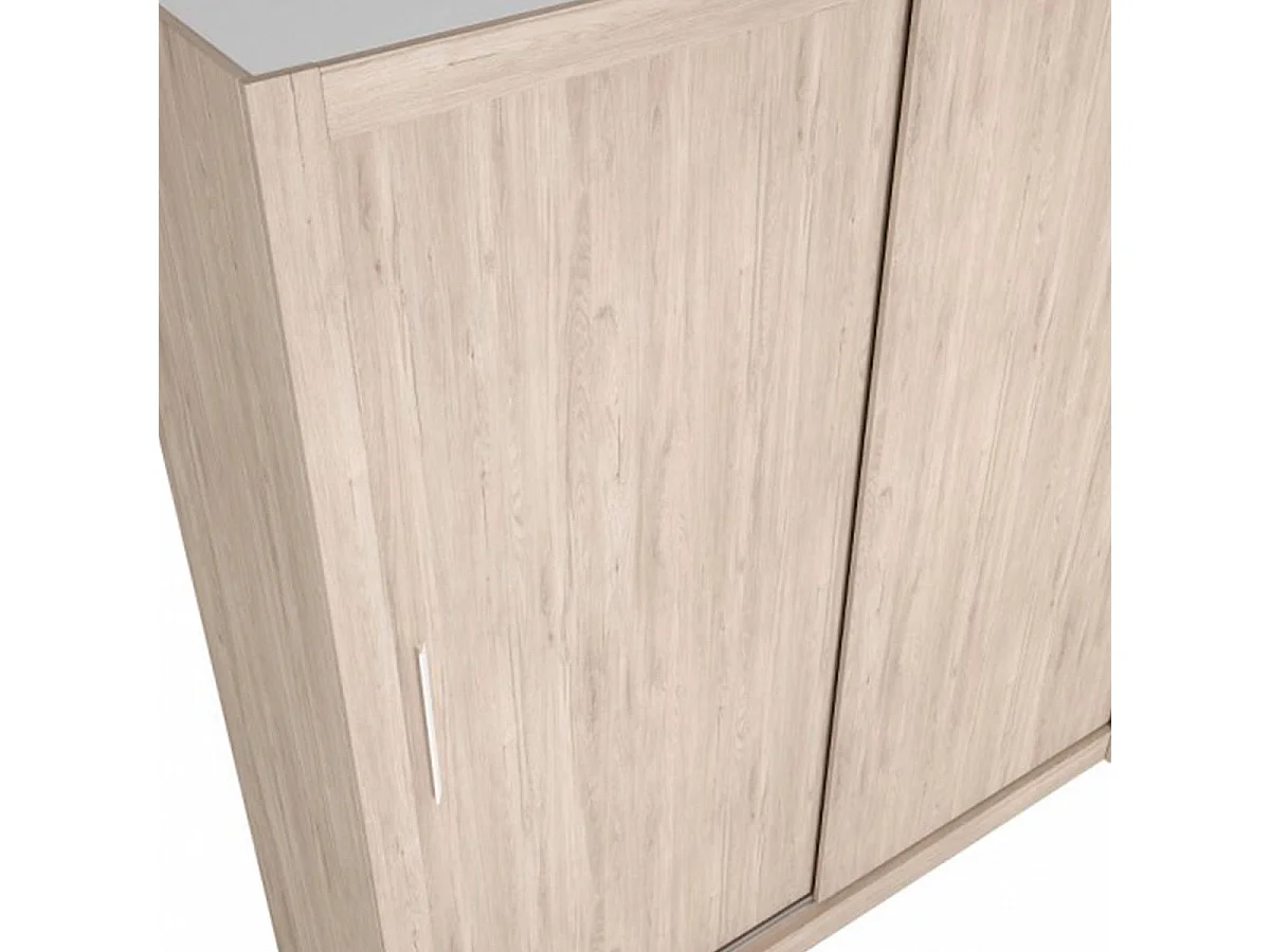 Armario Sava 2 puertas correderas sahara 201x182x58,7 cm