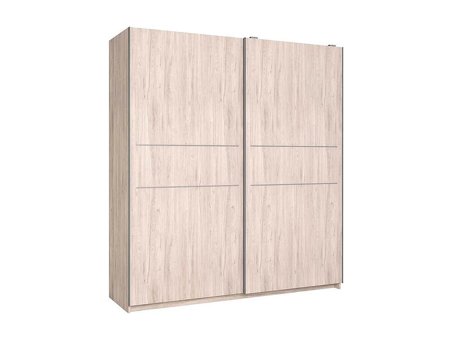 Armario Siena 2 puertas correderas sahara 201x182x56 cm