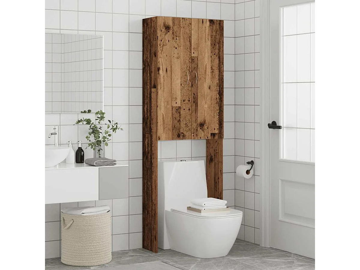 Armario para lavadora Pica 2 puertas madera 190x64x25,5 cm