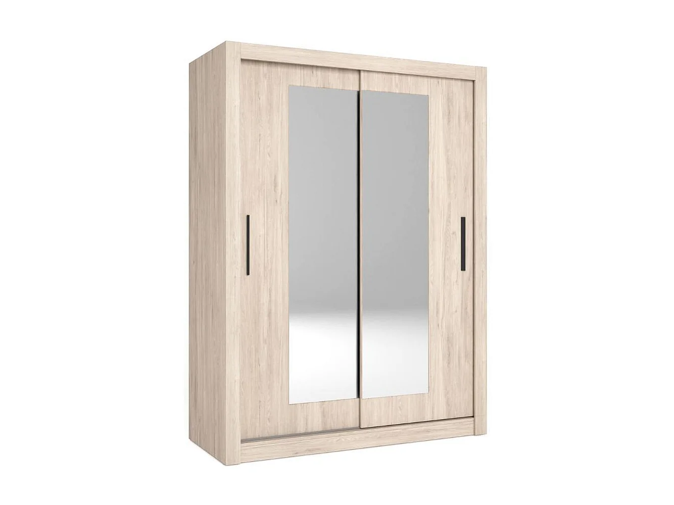 Armario Sava 2 puertas correderas + espejo sahara 201x182x58,7 cm