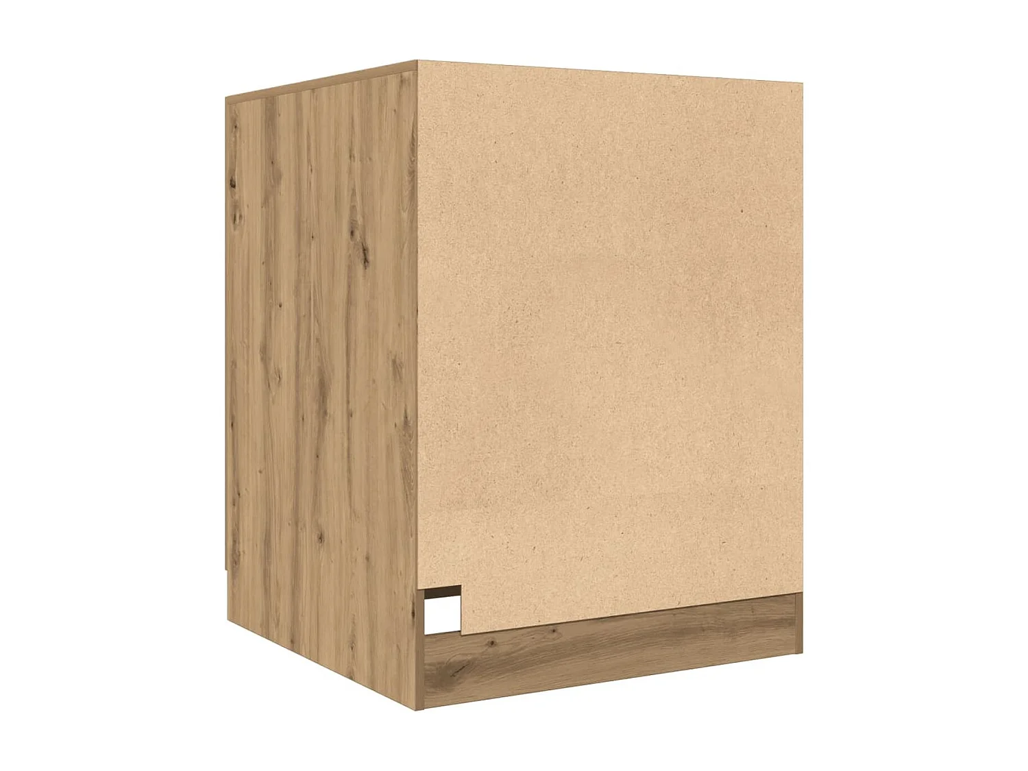 Armario para lavadora Dila 2 puertas roble 91,5x70,5x71,5 cm