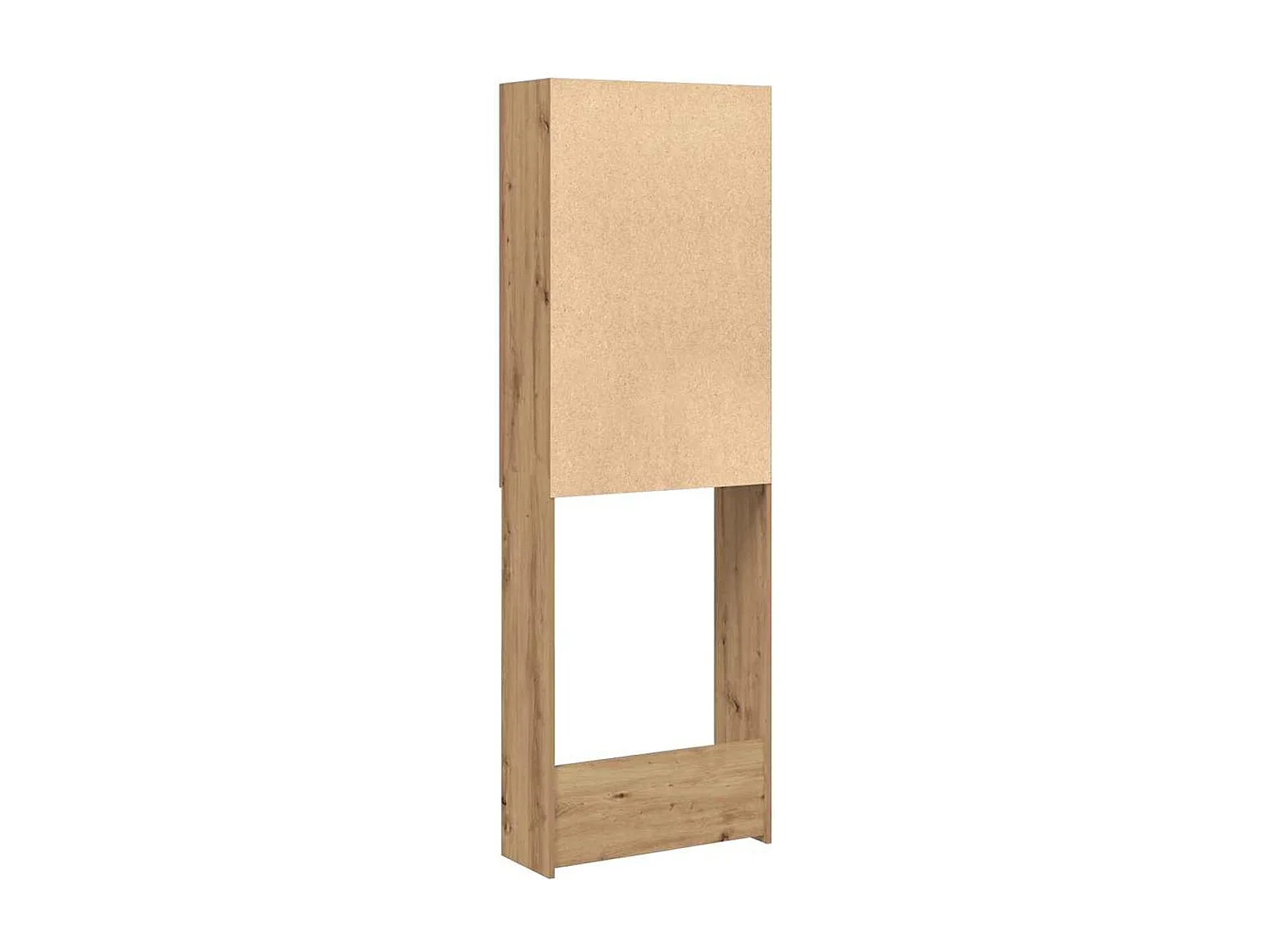 Armario para lavadora Pica 2 puertas  roble 190x64x25,5 cm