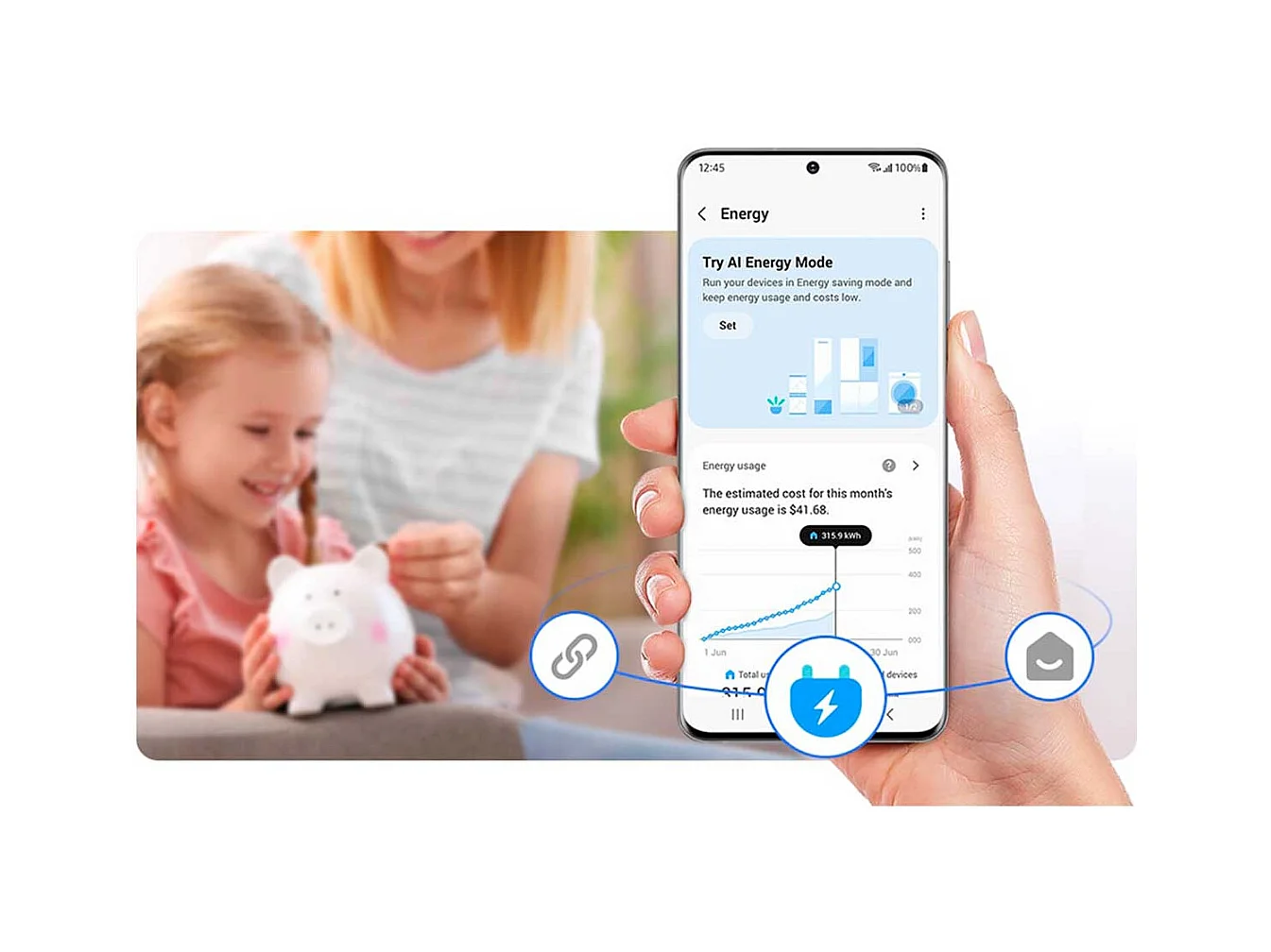 Lavadora de carga frontal Samsung Ecobubble WW80CGC04DTHEC 8kg 1400 rpm A blanco 85 cm