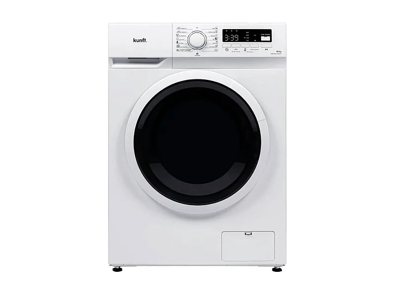 Lavadora carga frontal Kunft KWM8811 10kg 1400 rpm 15 programas A blanco 58,9 cm