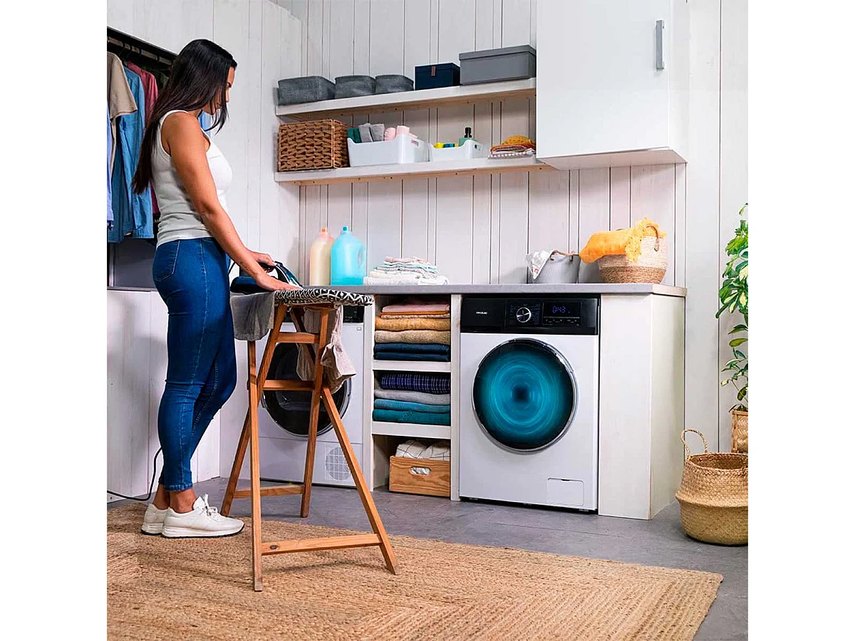 Lavadora Cecotec Bolero Dresscode 7500 Inverter A 7kg 1400 rpm A blanco 85 cm