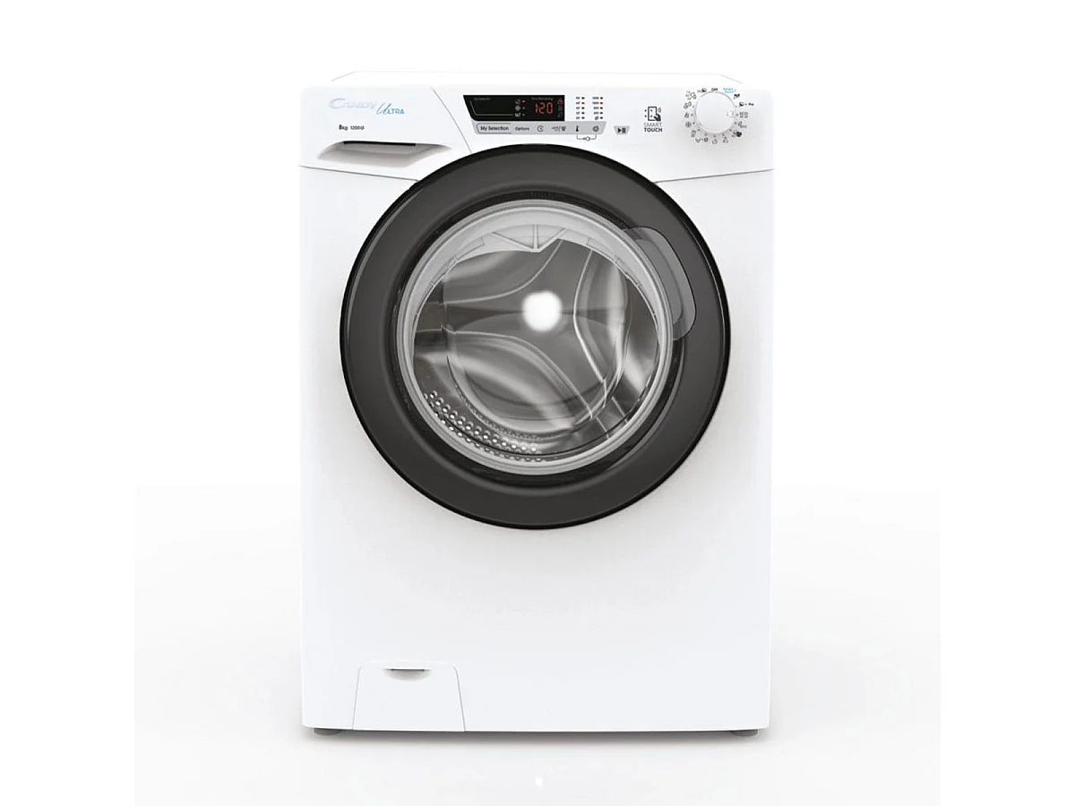 Candy Ultra HCU1282DWB4/1-S lavatrice Caricamento frontale 8 kg 1200 Giri/min Bianco