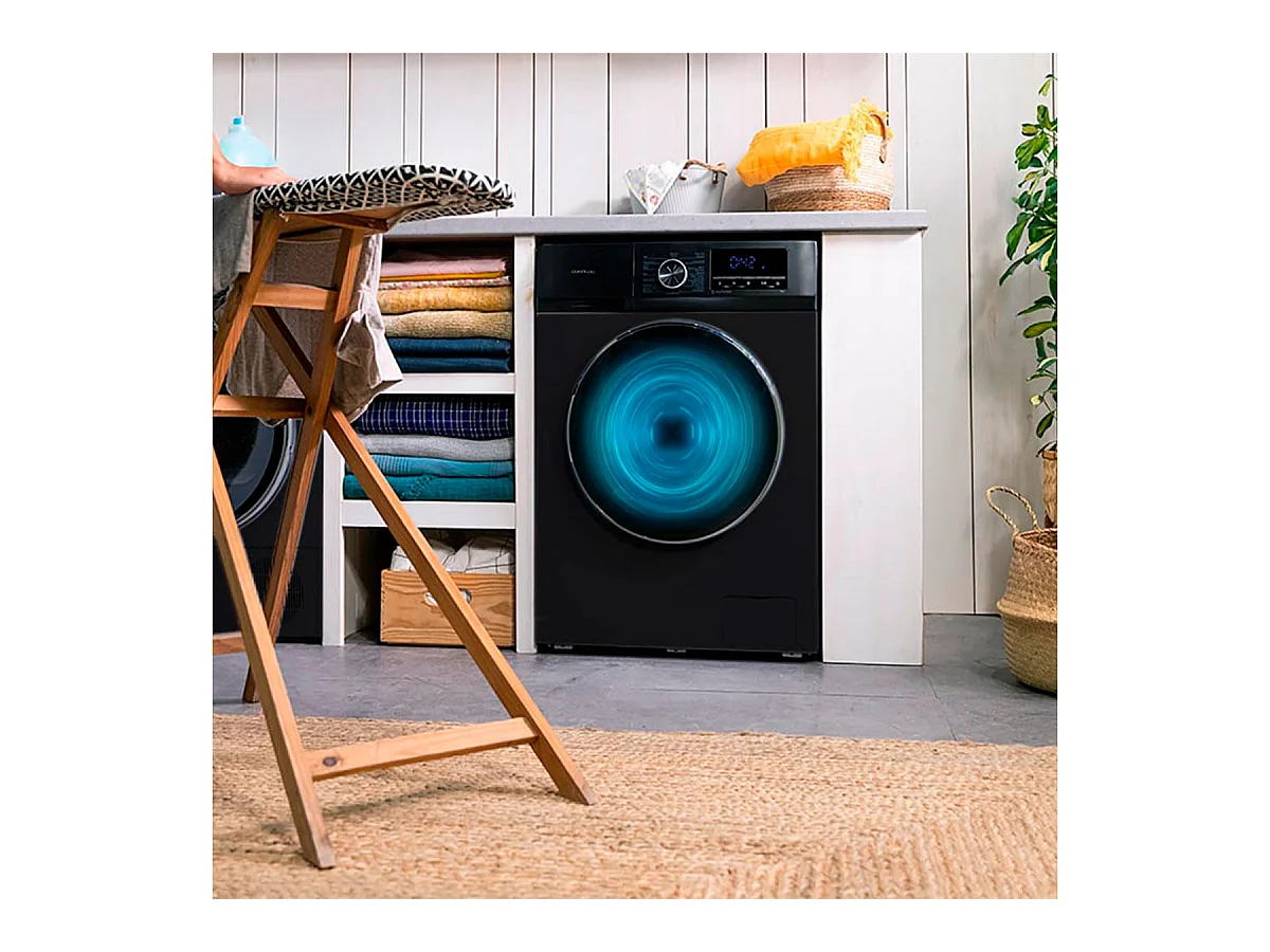 Lavadora Cecotec Bolero DressCode 8500 Inverter Steel A 8kg 1400 rpm A inox 85 cm