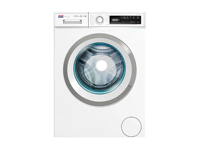 Lavadora New Pol NWT21214 12kg 1400 rpm WiFi motor Digital Drive A blanco 84,5 cm