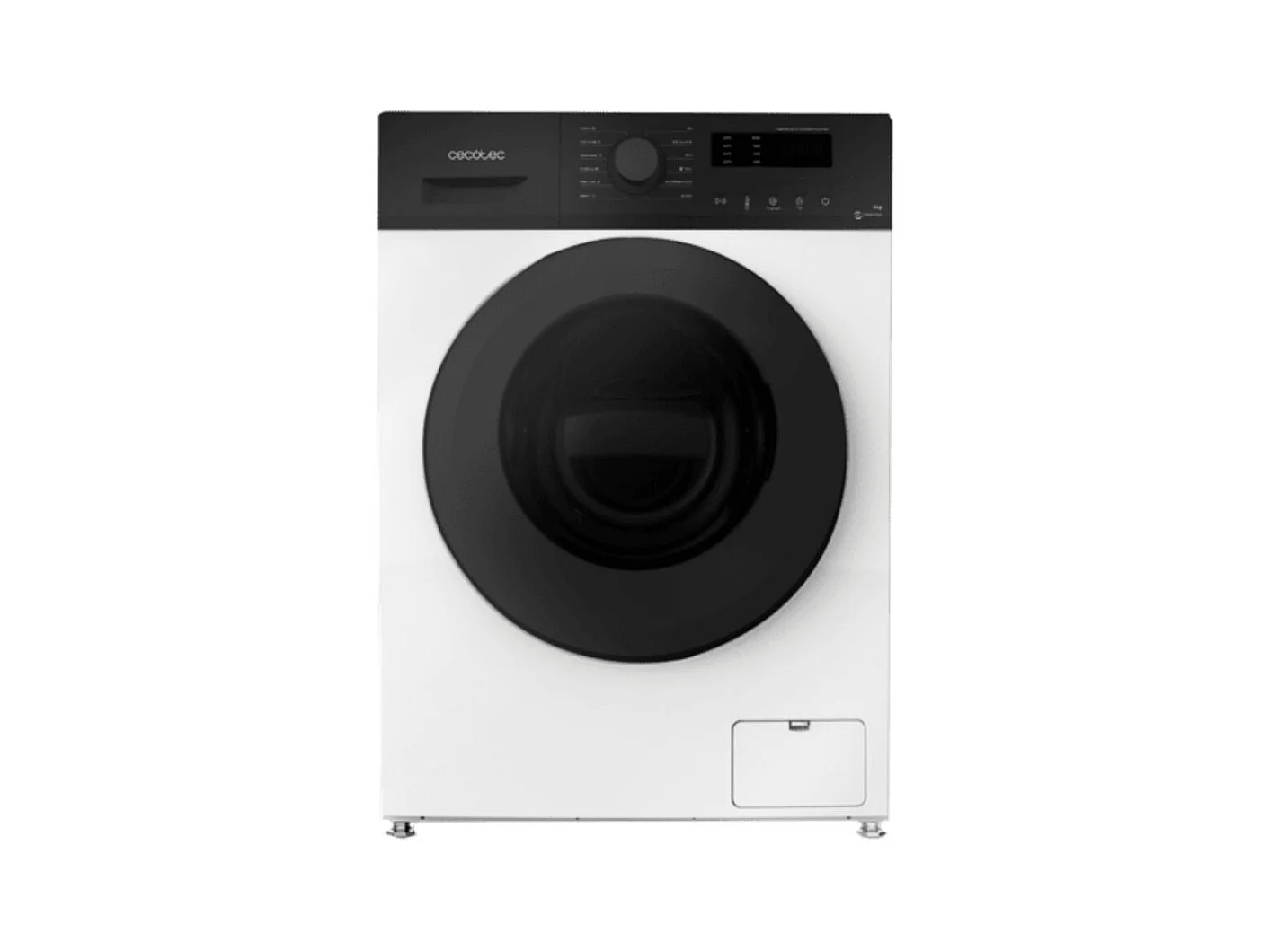 Lavadora carga frontal Cecotec Bolero DressCode 6150 6kg 1000 rpm 12 programas blanco/negro A 59 cm