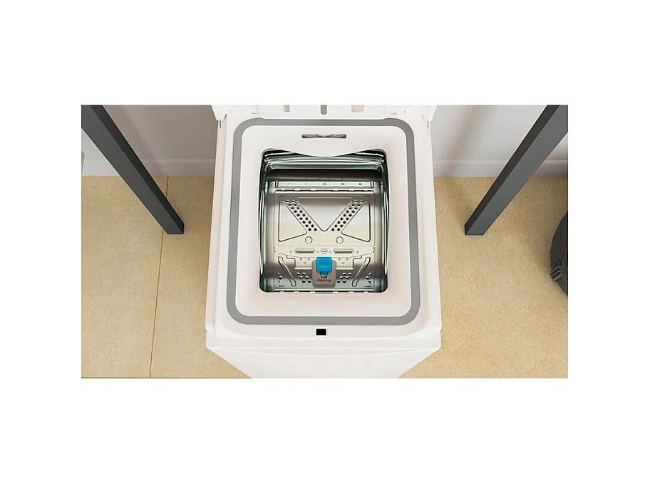 Lavadora carga superior Whirpool TDLR 7220SS 7kg 1200 rpm 13 programas E blanco 90 cm