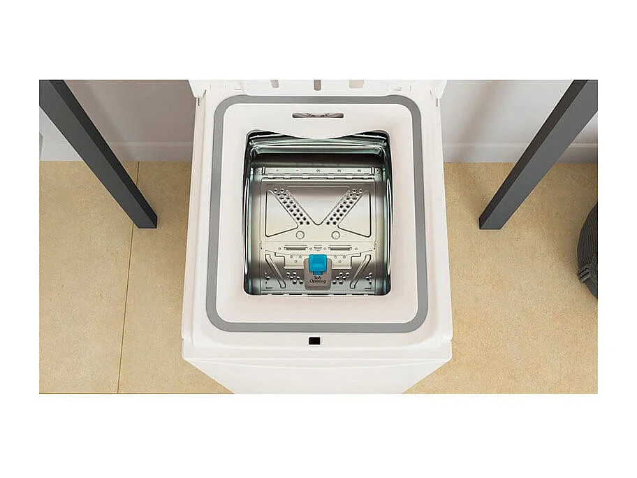 Lavadora carga superior Whirpool TDLR 7220SS 7kg 1200 rpm 13 programas E blanco 90 cm