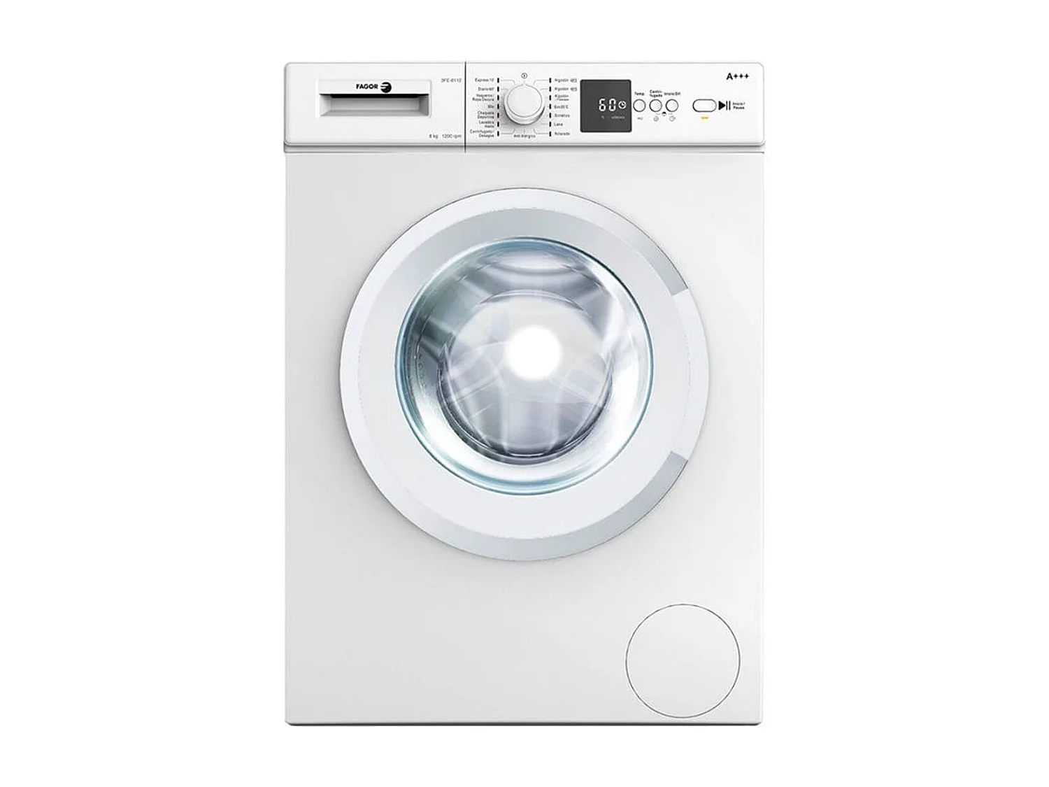 Lavadora Fagor 3FE-8112 8Kg 1200 rpm D 15 programas Blanco