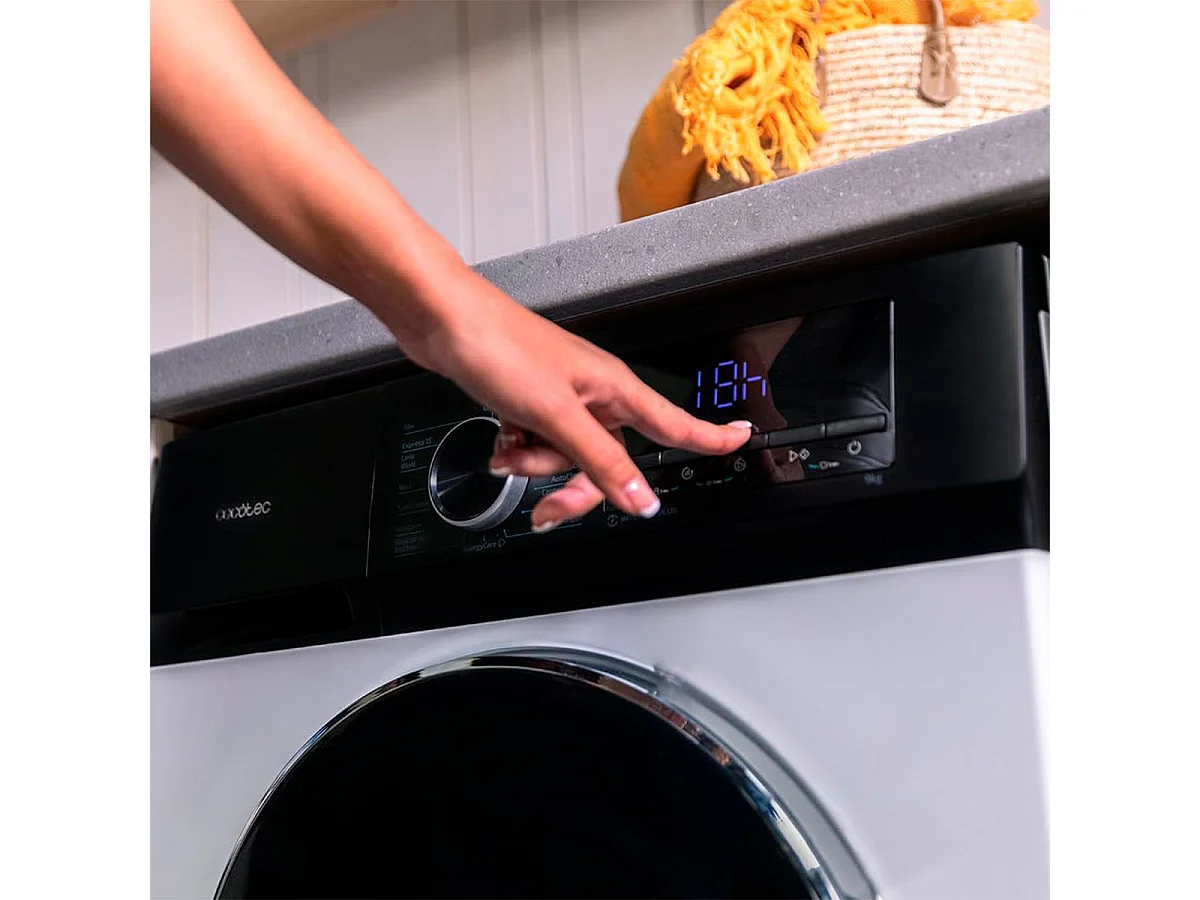 Lavadora Cecotec Bolero DressCode 10500 Inverter A 10kg 1400 rpm 16 programas A blanco 85 cm