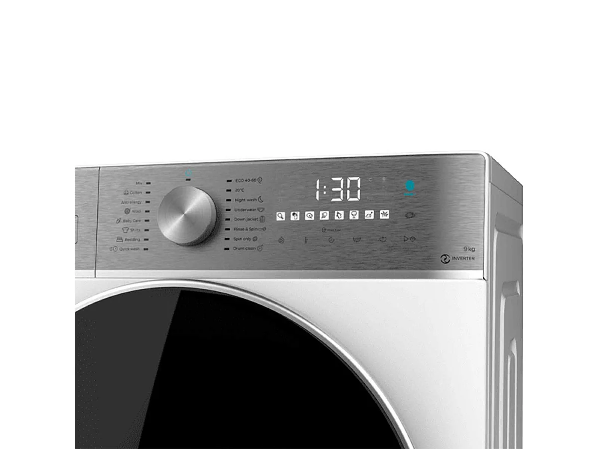 Lavadora Cecotec Bolero DressCode 9800 Inverter A 9kg 1400 rpm 16 programas A blanco 60 cm