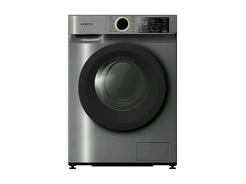 Lavadora Infiniton WM-N94ADK 9kg 1400 rpm motor Inverter Quattro A dark inox 85 cm