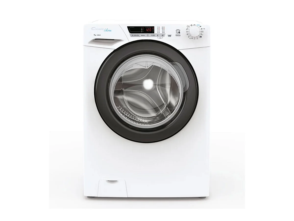 Candy Ultra HCU1292DWB4/1-S lavatrice Caricamento frontale 9 kg 1200 Giri/min Bianco