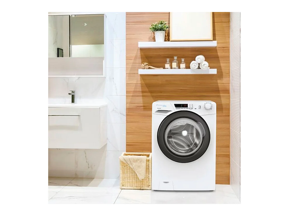 Candy Ultra HCU1292DWB4/1-S lavatrice Caricamento frontale 9 kg 1200 Giri/min Bianco