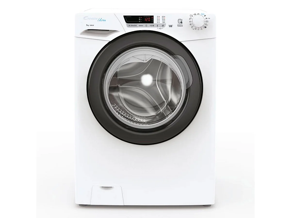 Candy Ultra HCU1292DWB4/1-S lavatrice Caricamento frontale 9 kg 1200 Giri/min Bianco