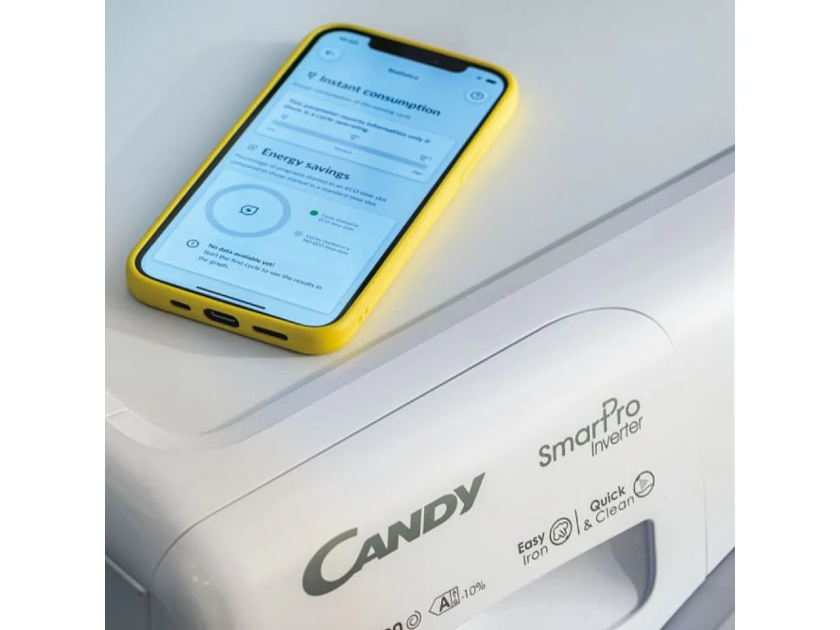 Candy Smart Pro Inverter CO 4104TWM/1-S Lavatrice Caricamento Frontale 10 kg 1400 Giri/min Classe A Bianco