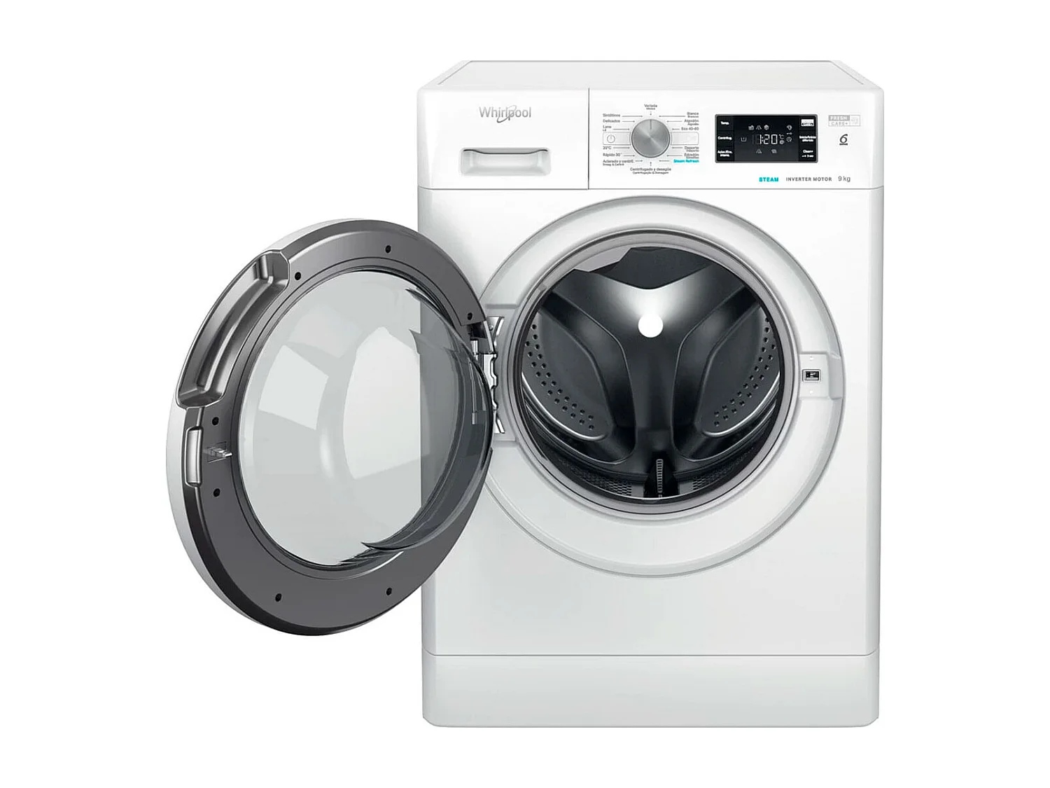 Lavadora Whirpool FFB 9469 WV SPT 9kg 1400 rpm Motor Inverter A blanco 85 cm