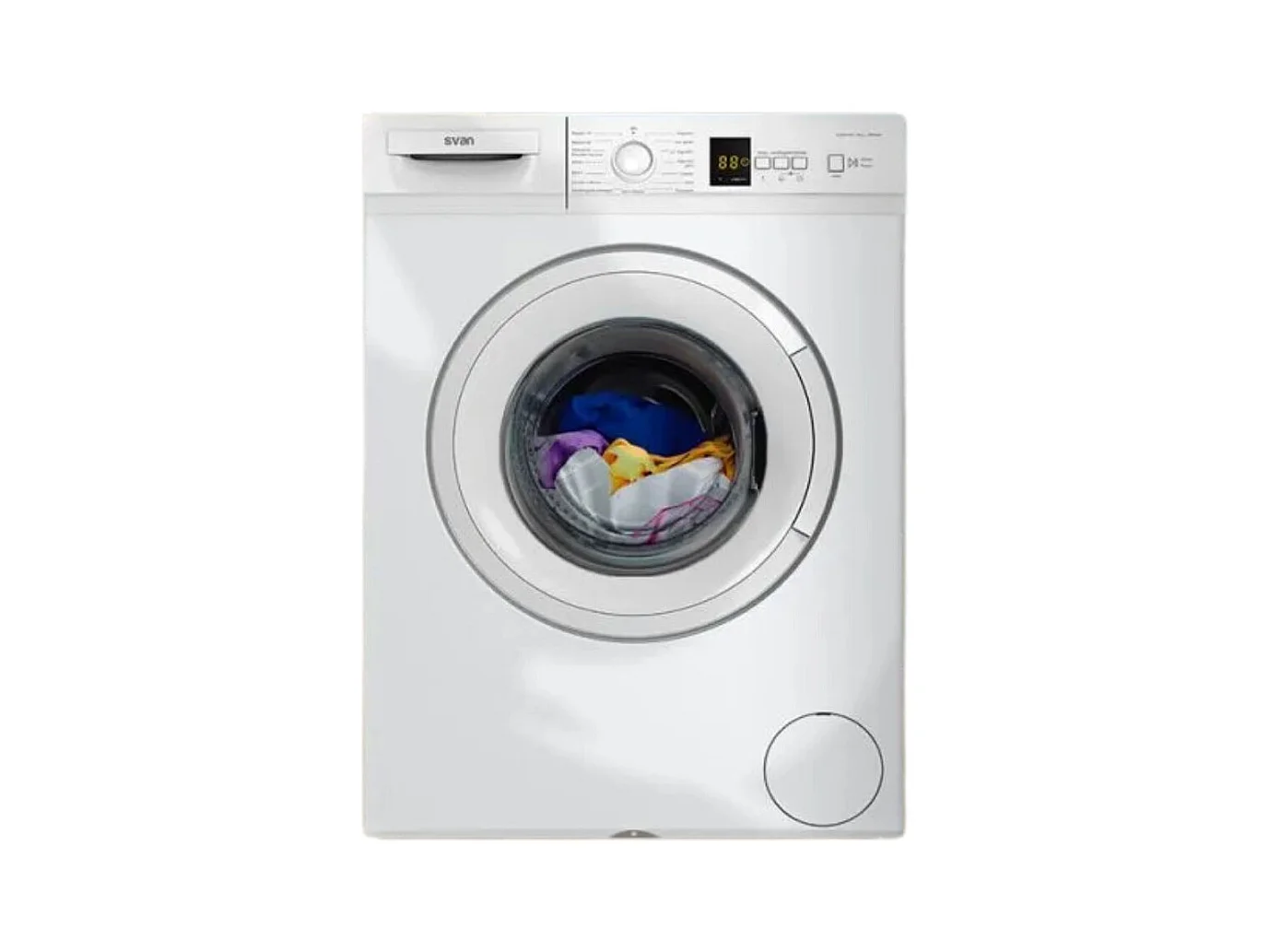 Lavadora carga frontal Svan SL8201DD 8kg 1200 rpm 15 programas D blanco 59,7 cm