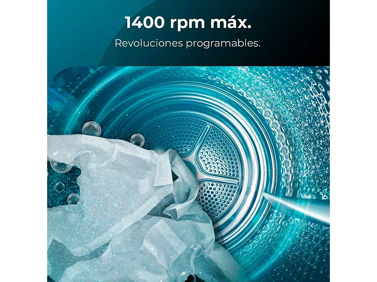 Lavadora Cecotec  Bolero DressCode 10800 Inverter A 10kg 1400 rpm motor Inverter Plus A blanco 85 cm