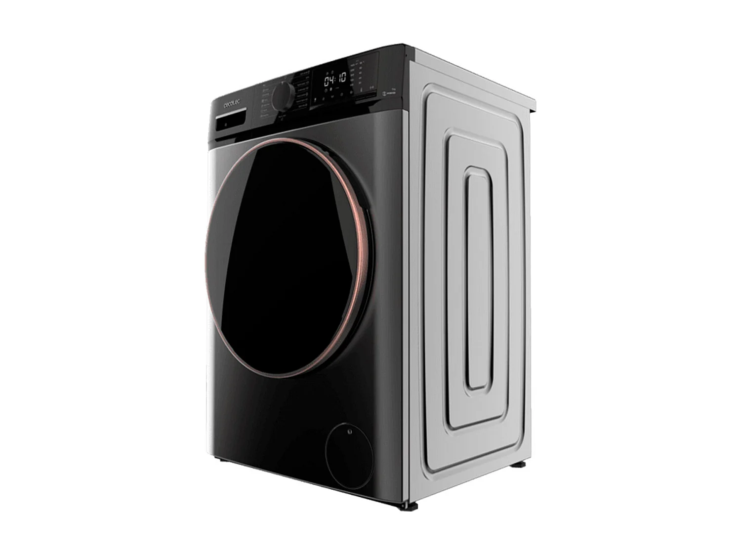 Lavadora Cecotec DressCode 7610 Inverter Steel A 7kg 1400 rpm Motor Inverter Plus A gris 85 cm