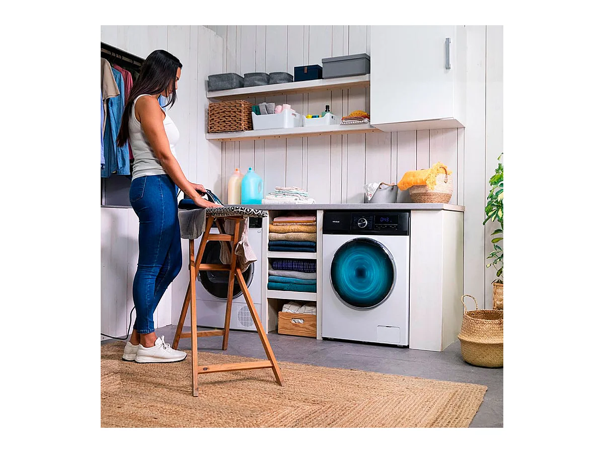 Lavadora Cecotec Bolero DressCode 9500 Inverter A 9kg 1400 rpm 16 programas A blanco 85 cm