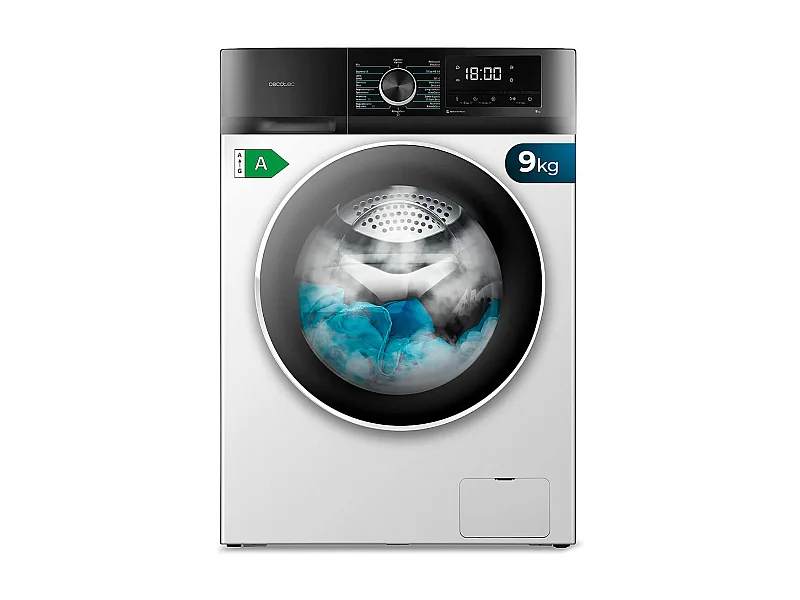 Lavadora Cecotec Bolero DressCode 9500 Inverter A 9kg 1400 rpm 16 programas A blanco 85 cm