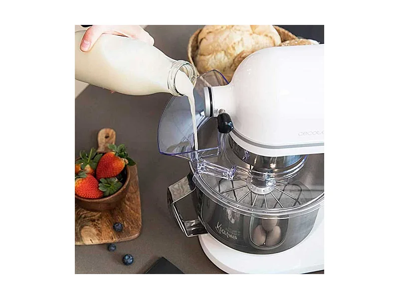 Batidora amasadora Cecotec Twist&Fusion 4500 Luxury White 800W 5,2L blanco