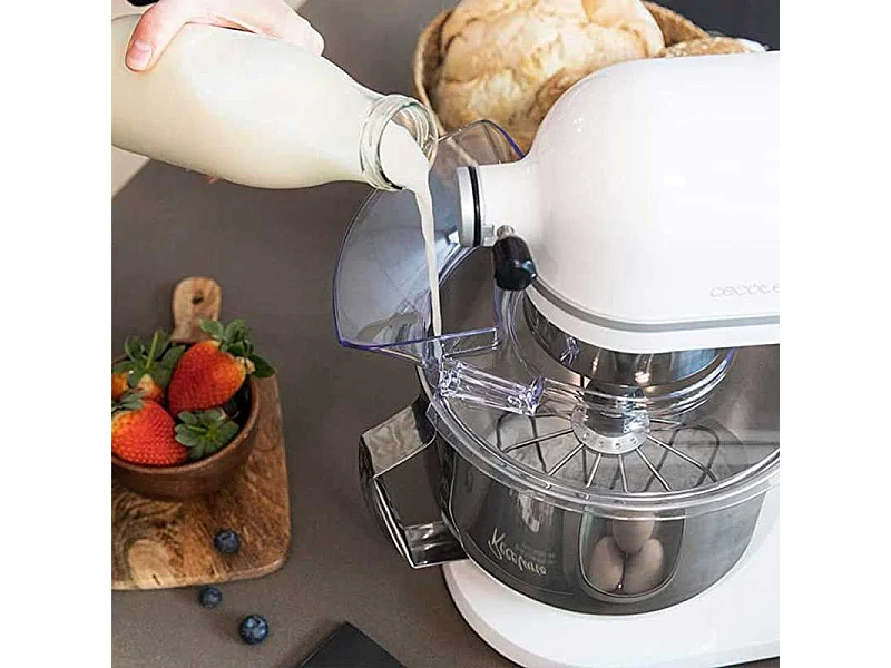 Batidora amasadora Cecotec Twist&Fusion 4500 Luxury White 800W 5,2L blanco