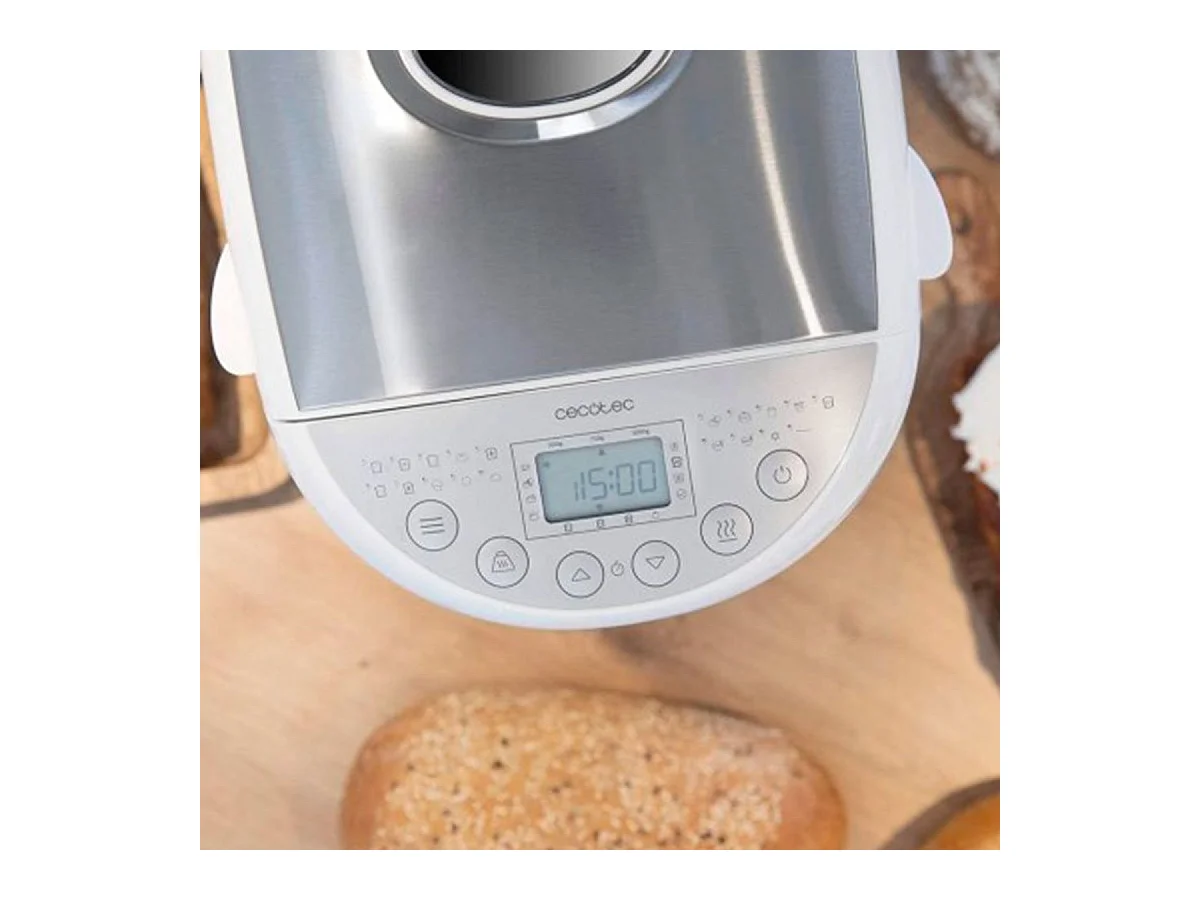 Panificadora Bread&Co 1000 Delicious Cecotec 19 programas