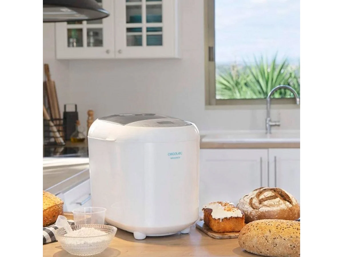Cecotec Bread&Co 1000 Delicious machine à pain 550 W Blanc