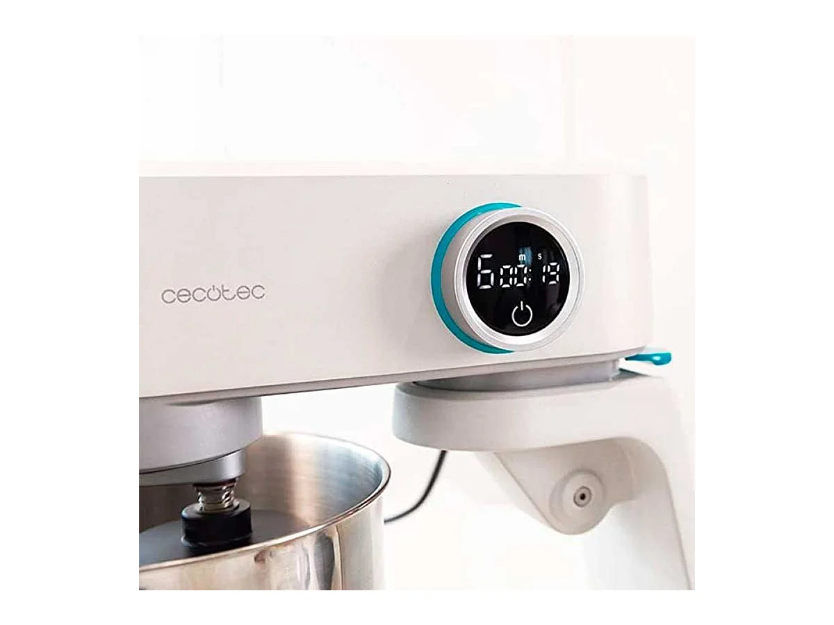 Batidora amasadora Cecotec Twist&Fusion 4000 Luxury White 800W 5,2L blanco