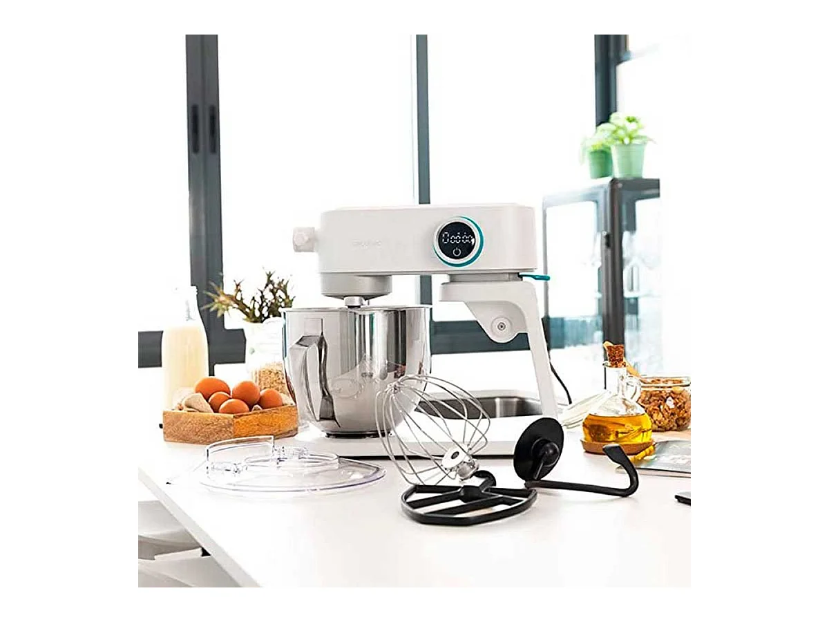 Batidora amasadora Cecotec Twist&Fusion 4000 Luxury White 800W 5,2L blanco