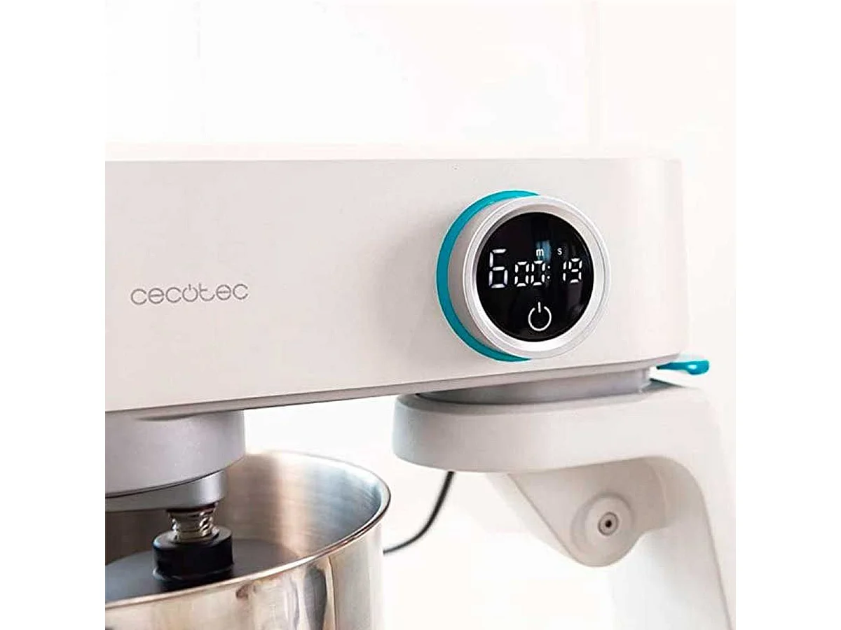 Batidora amasadora Cecotec Twist&Fusion 4000 Luxury White 800W 5,2L blanco