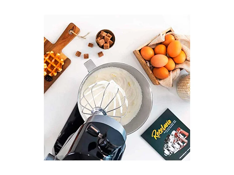 Batidora amasadora Cecotec Twist&Fusion 4000 Luxury Black 800W 5,2L negro