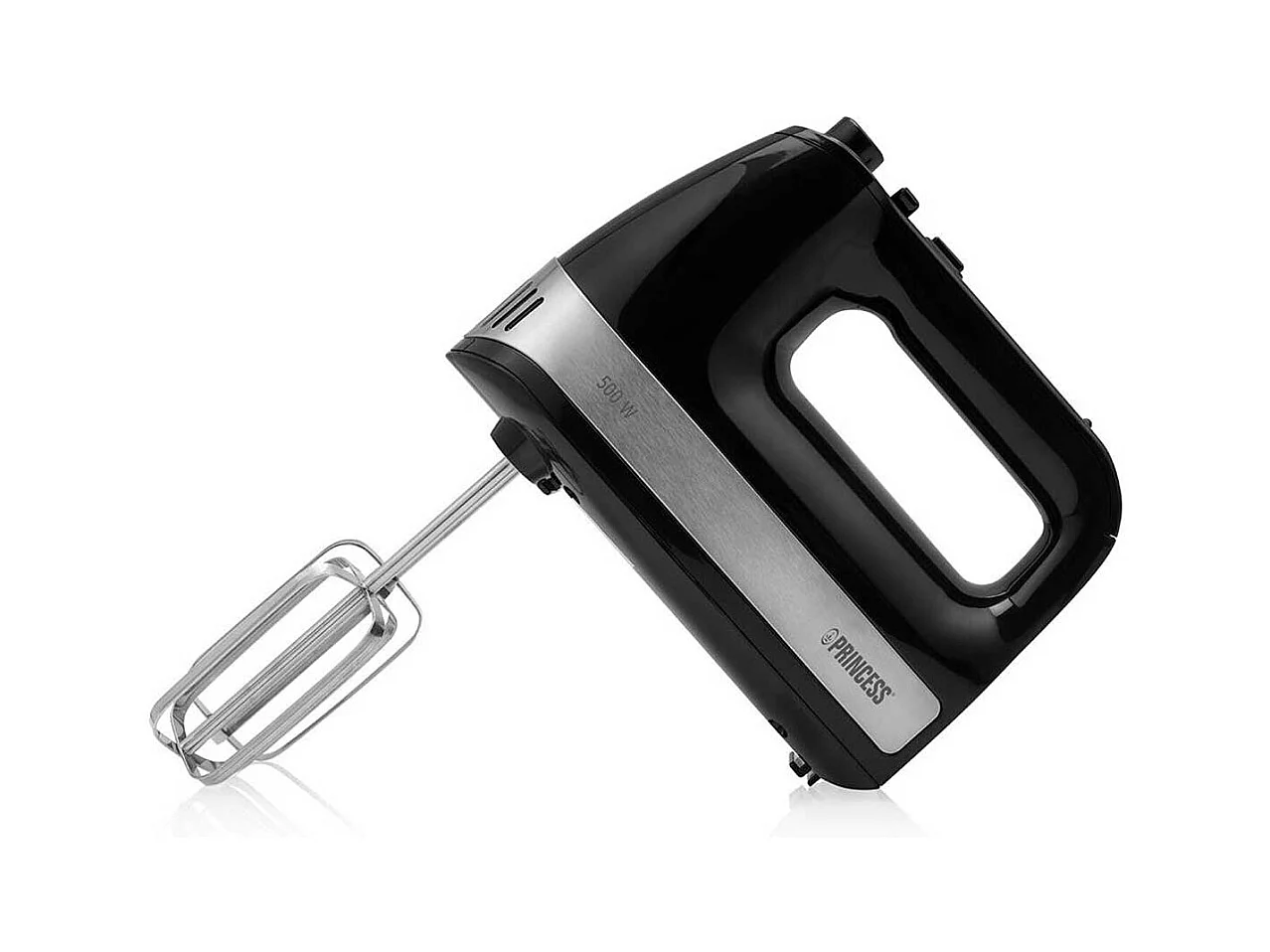 Batidora amasadora Princess 222206 500W con accesorios negro