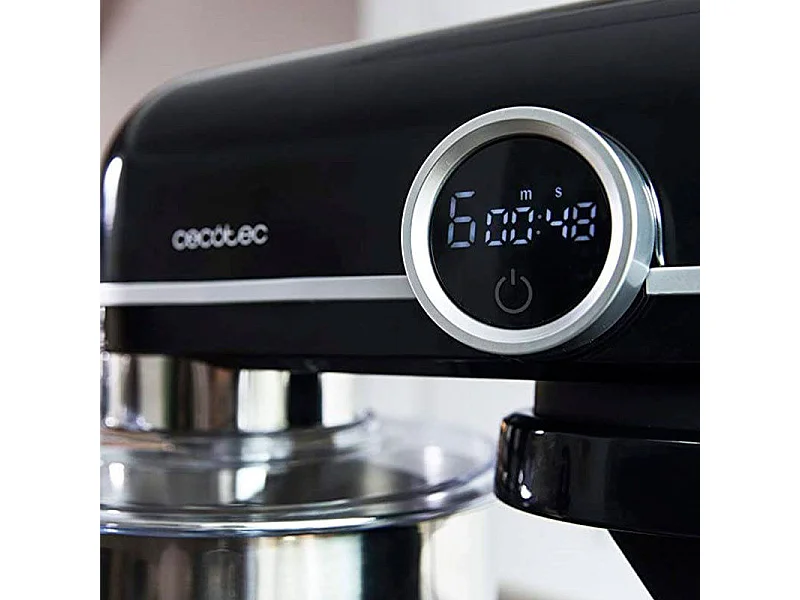 Batidora amasadora Cecotec Twist&Fusion 4500 Luxury Black 800W 5,2L negro