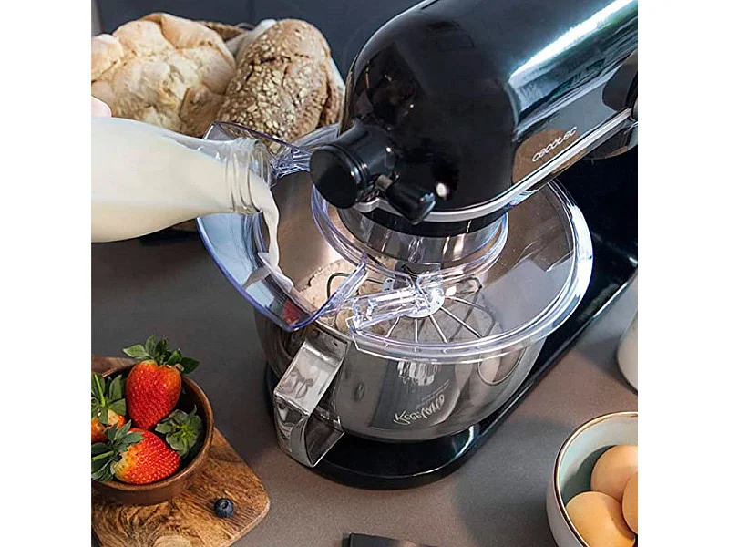 Batidora amasadora Cecotec Twist&Fusion 4500 Luxury Black 800W 5,2L negro