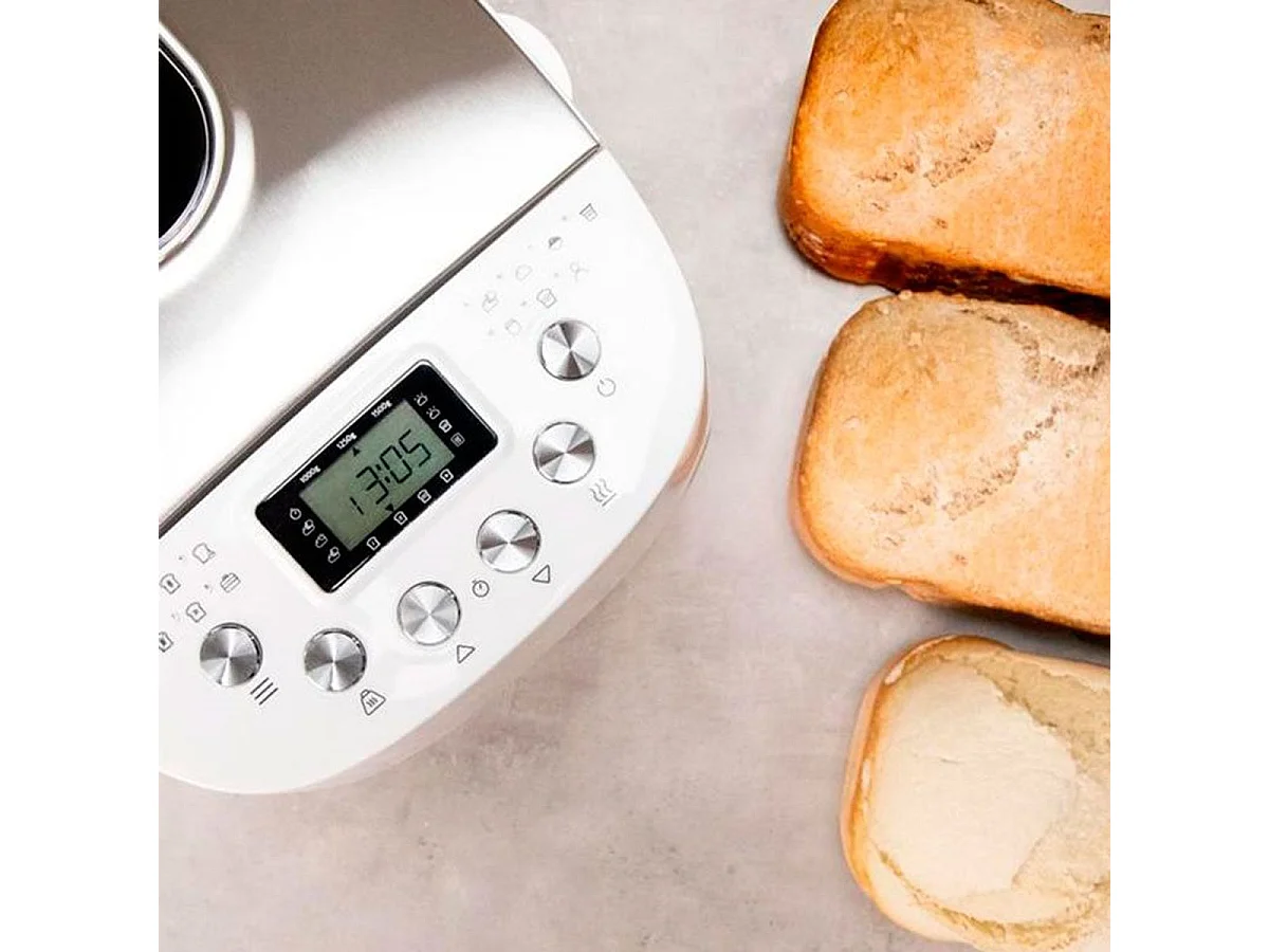 Panificadora multifunción Cecotec Bread&Co 1500 PerfectCook 1,5kg 850W blanco