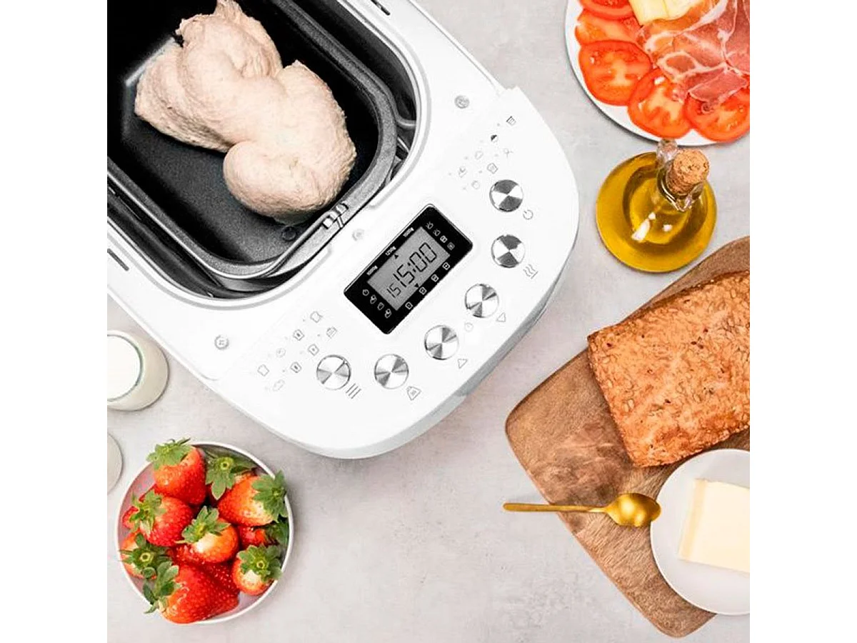 Panificadora multifunción Cecotec Bread&Co 1500 PerfectCook 1,5kg 850W blanco